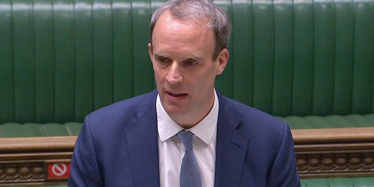 uk deputy prime minister dominic raab resigns after bullying probe