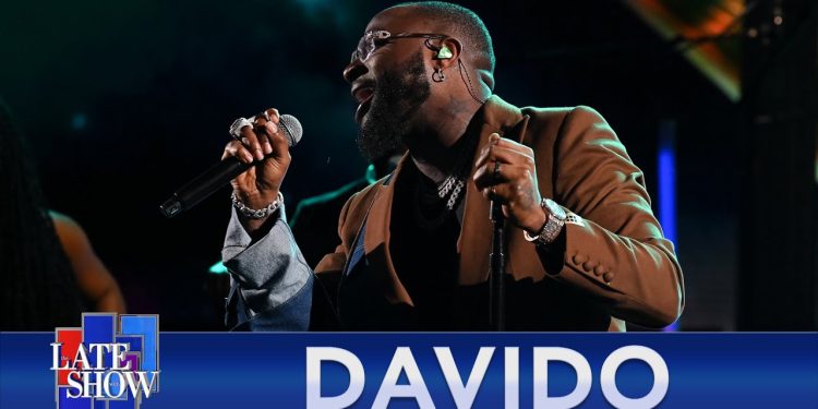 watch davidos first tv performance after his return