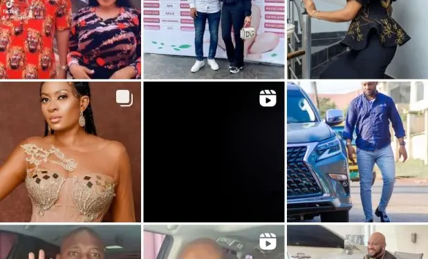 yul edochie clears instagram page after deleting photos of second wife and son