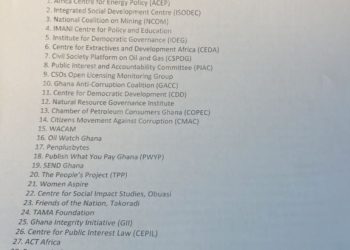 29 CSOs demand removal of GNPC’s Freddie Blay, Opoku Ahweneeh Danquah