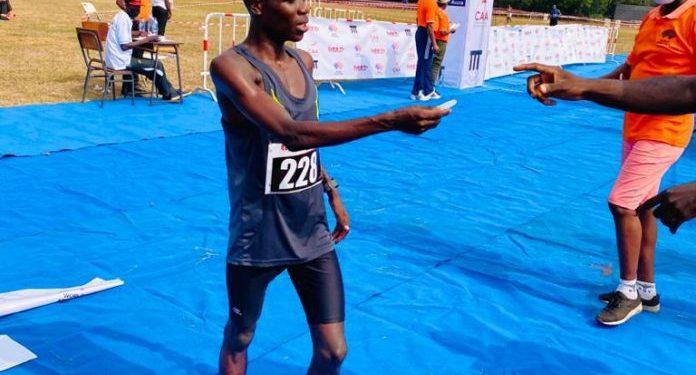 7year pupil completes eight kilometre inter schools cross country competition