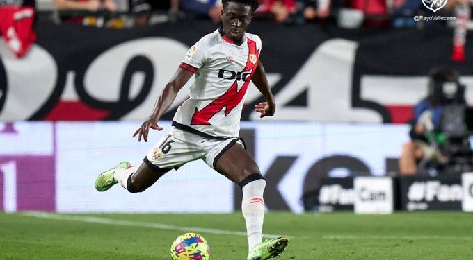 abdul mumin excels as rayo vallecano beat valladolid