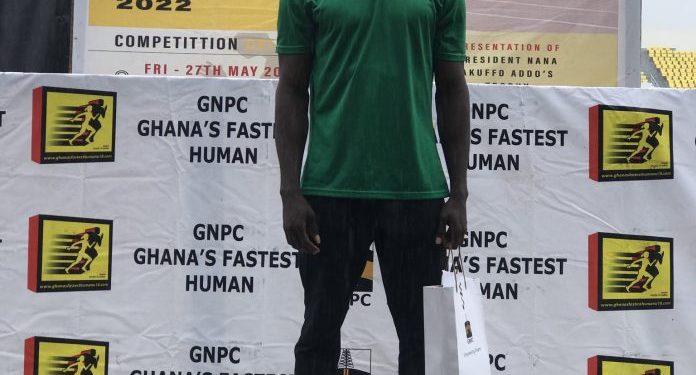 aggreh and boakye win tamale meet of gnpc ghana fastest human 2023