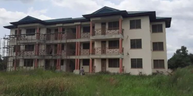 akatsi south abandoned akatsi hospital buildings deteriorating