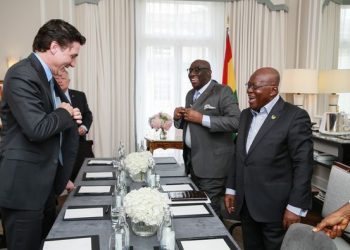 Akufo-Addo, Canadian Prime Minister hold bilateral talks