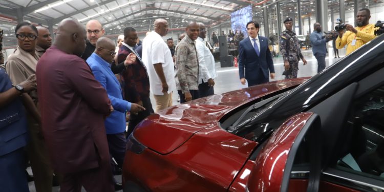 akufo addo commissions kia vehicle assembly plant
