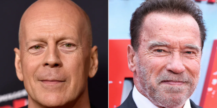 arnold schwarzenegger says friend bruce willis will be remembered as a great star and a kind man