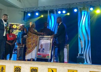 Asante Akyem Central MCE awarded most outstanding Politician
