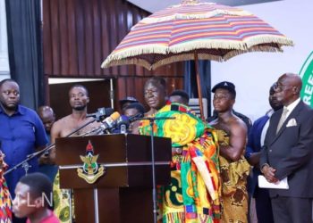 Asantehene takes on chiefs in Amansie enclave over destruction caused by ‘galamsey’