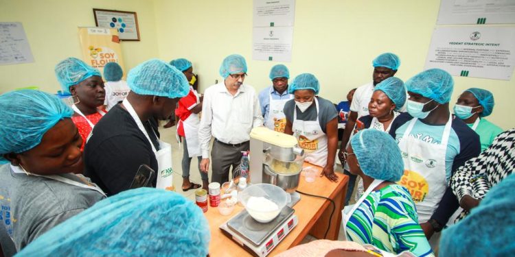 baking a healthier future the soy flour for bread and more campaign returns to ghana