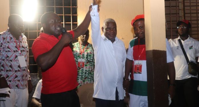 ben ayiku promises to break the one term myth in ledzokuku