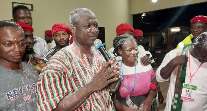 candidate promises to win berekum east seat for ndc