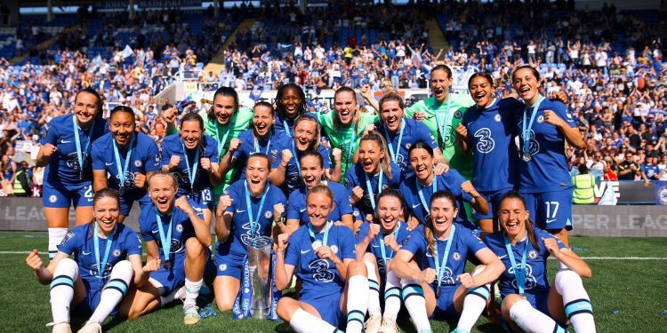 chelsea clinch 4th successive wsl title with win over reading