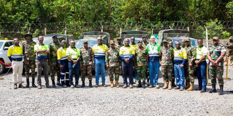 chief of the army staff pays working visit to obuasi mine