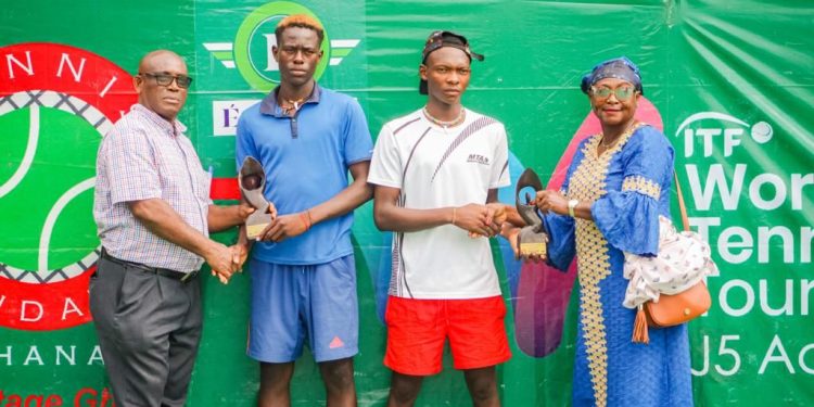 david adeleye alisha ndukwu win tfg open accra itf j30 tournament