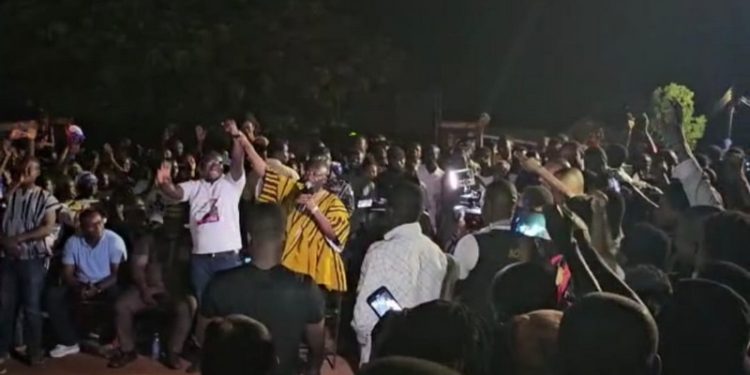 dr bawumia 2nd lady rally support for npp candidate in kumawu ahead of tuesdays by election