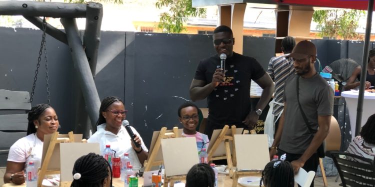 drive time family sip and paint with lexis bill underway