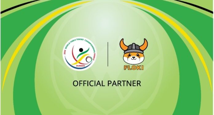 floki announced as first ever crypto partner for world table tennis championships