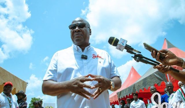 former president mahama thanks god after winning ndc primary