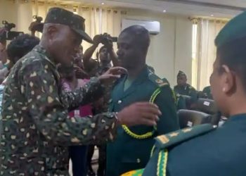 Ghana Immigration Service promotes 4 officers involved in Bawku rescue mission