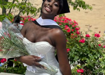 Ghanaian model Gifty Boakye earns master’s degree at St. John University in New York