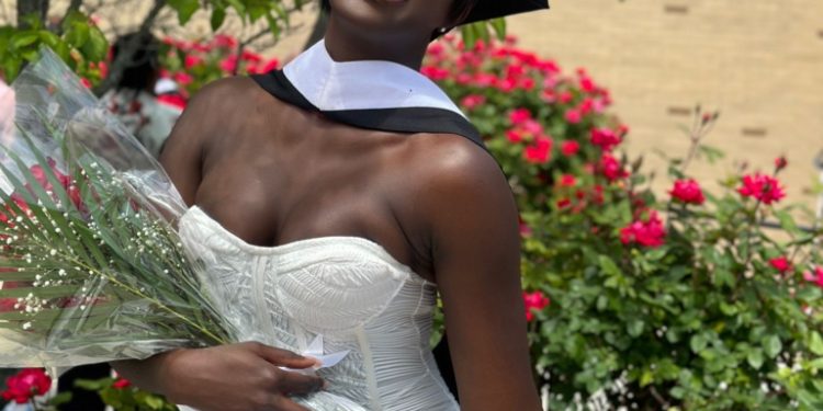 Ghanaian model Gifty Boakye earns master’s degree at St. John University in New York 1 ghanaian model gifty boakye earns masters degree at st john university in new york