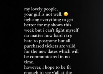 Gyakie postpones Europe shows due to ill health