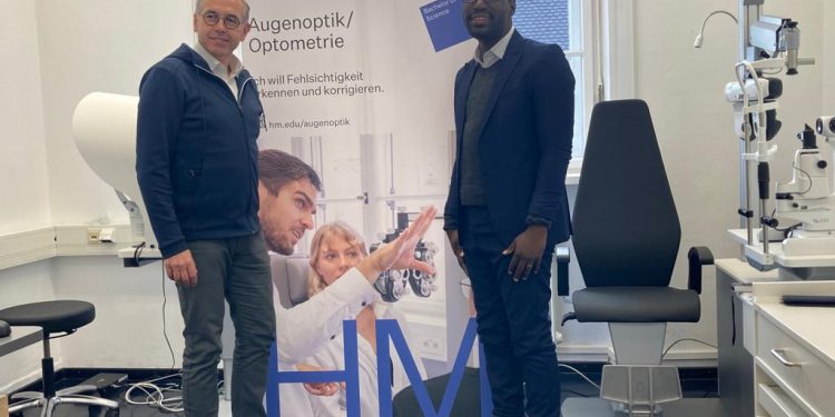 hochschule munchen partners knust to address low vision in ghana