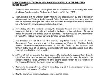 IGP assigns clinical psychologist to family of officer killed by his senior colleague in Western North Region