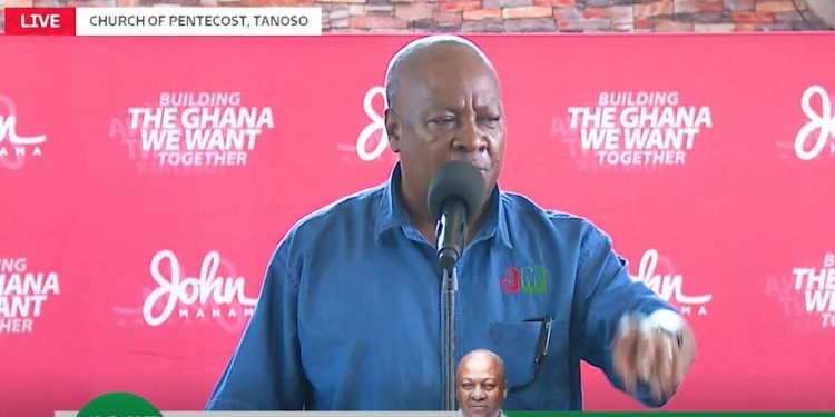 ill restore licences of banks unjustly collapsed by akufo addos government mahama