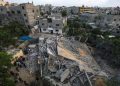 Israel-Gaza: Palestinian family left homeless after strikes