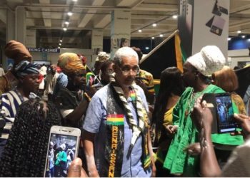 Jamaican Politician Paul Burke And His Wife Angel Burke Visits Ghana