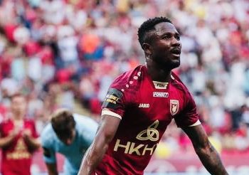 Joel Fameyeh scores twice to lead Rubin Kazan to Russia Premier League promotion