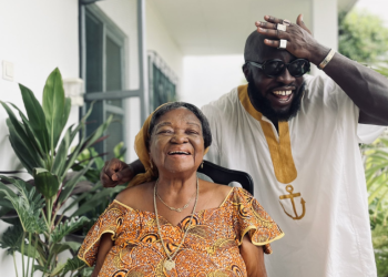 M.anifest joins father to celebrate his grandmother’s 98th birthday