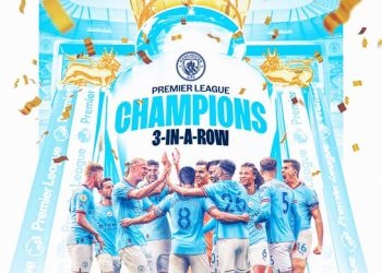 Manchester City win Premier League for third successive season after Arsenal lose
