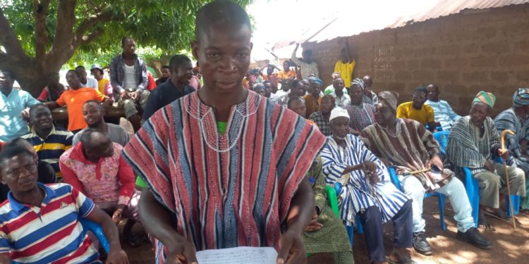 mankpang youth give their runaway chief one week ultimatum to return to the community