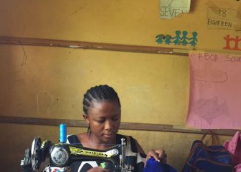 Meet Janet Asibi, a teacher who provides free uniform sewing services for students in need