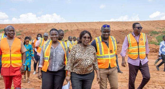 minister visit garid project communities