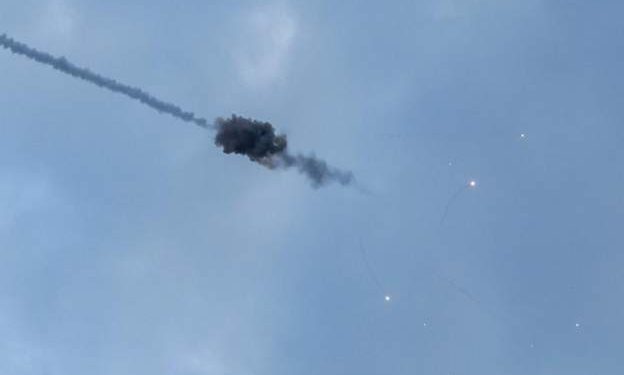 more air strikes in kyiv hours before russian victory day celebrations