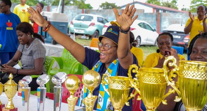 naadu sika gberbi organizes tri angular sports competition for three girls schools in akuapemm zone