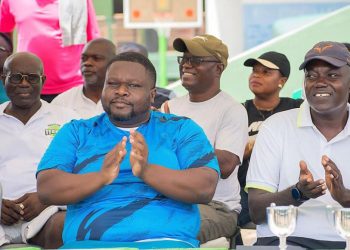 Nana Owiredu Wadie I commissions Sports Complex at Kwahu-Nkwatia