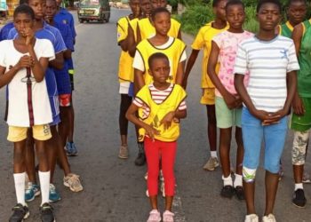 Nayram Ama Aryee completes 8 kilometer cross-country competition