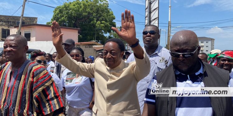 ndc flagbearership race i want to make ghanaians prosperous duffuor