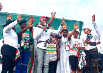 NDC Primaries: Keche Andrew’s wife, Joana Cudjoe elected Amenfi Central candidate