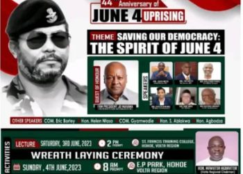 NDC to hold June 4th anniversary event at Hohoe