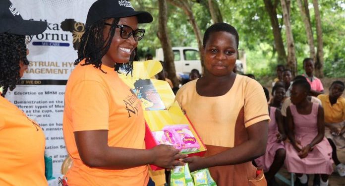 NGO introduces “sew a pad and stay in school” project 1 ngo introduces sew a pad and stay in school project