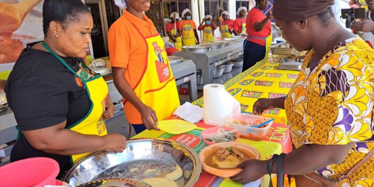 Nhyira FM fetes Kumasi residents at ‘May Day Fufu’ party 1 nhyira fm fetes kumasi residents at may day fufu party