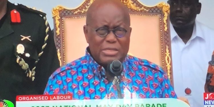 no public sector worker laid off amid economic crisis akufo addo