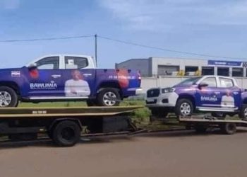 NPP primaries: Video of Bawumia-branded campaign trucks hits social media