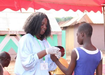 Ntunkumso residents enjoy free medical screening by WeLearn Ghana